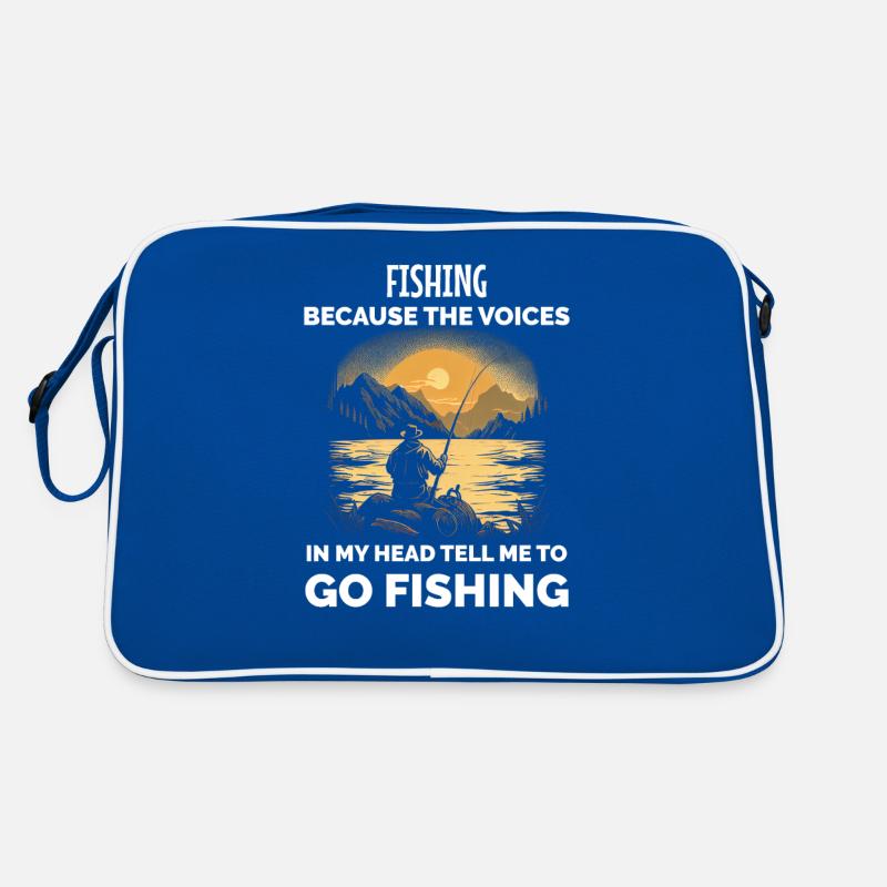 Drôle de pêcheur pêcheur Sac Retro