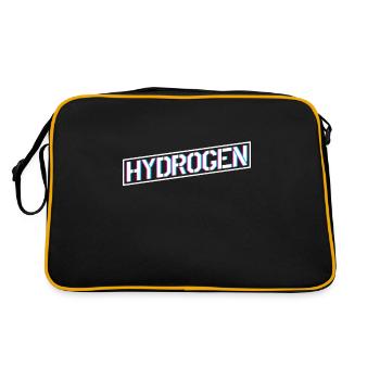Hydrogen Energy Hydrogen Element - Retro Bag - black/gold - Back