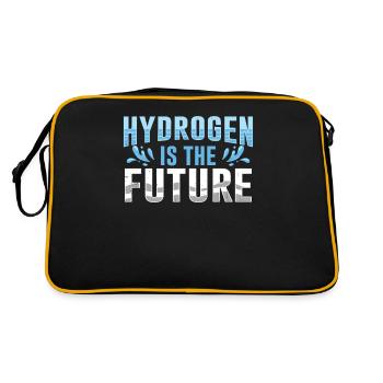 Hydrogen is the future Element Hydrogen - Retro Bag - black/gold - Back