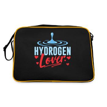 Hydrogen Lover Energy Element Hydrogen - Retro Bag - black/gold - Back