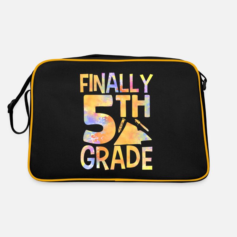 Enfin 5 classes École cinquième année cinquième année Sac Retro
