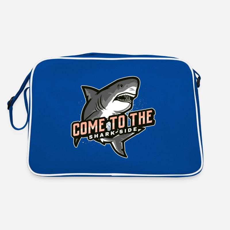 Venez du côté des requins Sac Retro