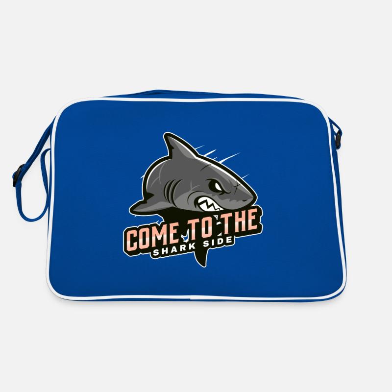 Venez du côté des requins Sac Retro