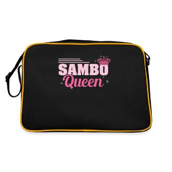 Fantastique lutte russe de Sambo Queen - Sac Retro - noir/or - Dos