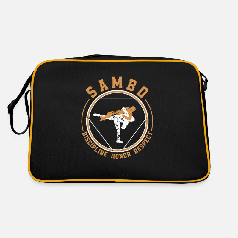 Tolle Sambo-Disziplin Honor Respect Russian Sambo Retro Tasche