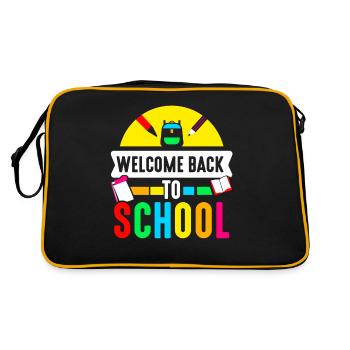 Welcome back to school Teachers Back to school - Retro Bag - black/gold - Back