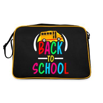 Back to School Back to School Back to School Teachers - Retro Bag - black/gold - Back