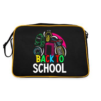 Retour à l’école Retour à l’école Enseignant de retour à l’école - Sac Retro - noir/or - Dos