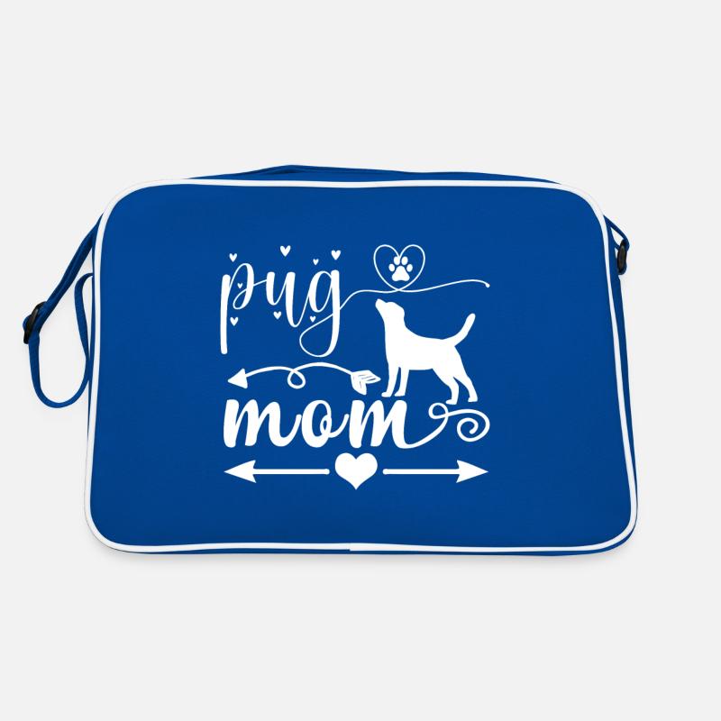 Carlin Mama - Flèche - Cœur - Pattes Sac Retro