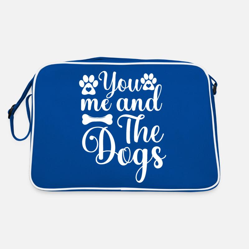 Vous, moi et les chiens - Pattes et os Sac Retro