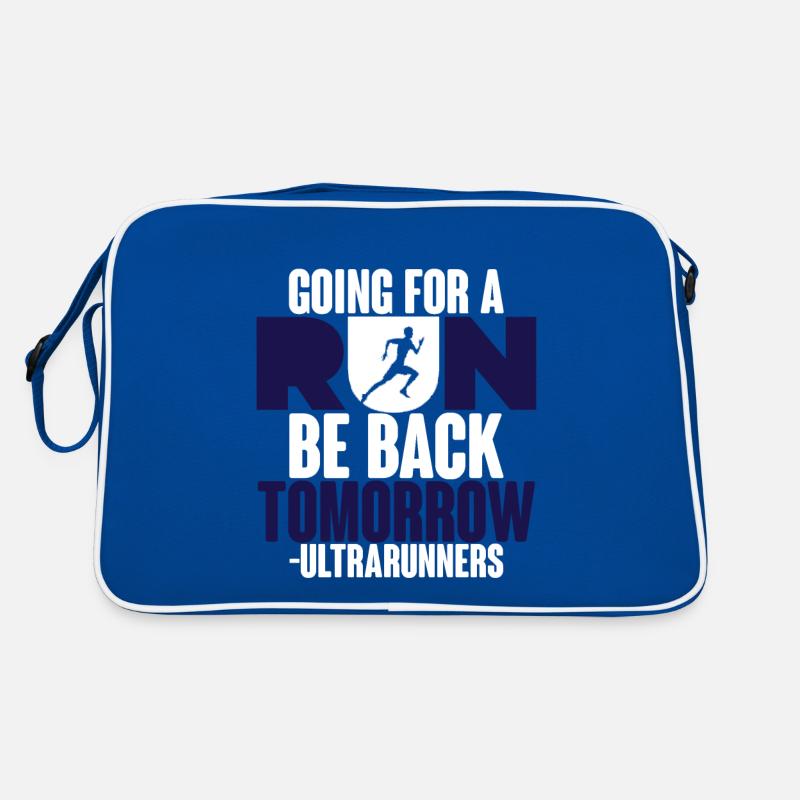 Going For A Run, Be Back Tomorrow 4 Retro Bag