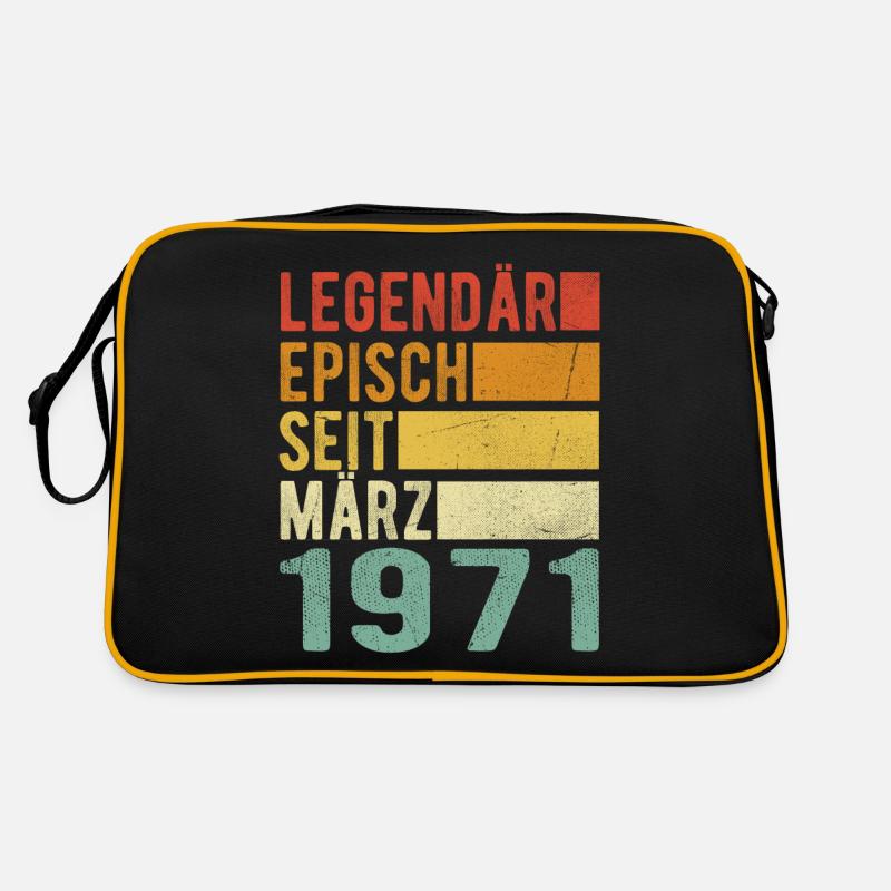 Legendär seit März 1971 Retro Tasche