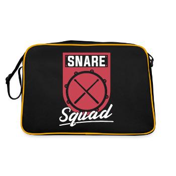 Caisse claire Caisse claire Snare Squad Instrument Drumming Batteur - Sac Retro - noir/or - Dos