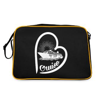 Cruise - Retro Bag - black/gold - Back