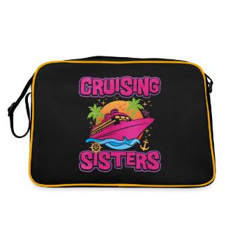 Cruise - Retro Bag - black/gold - Back