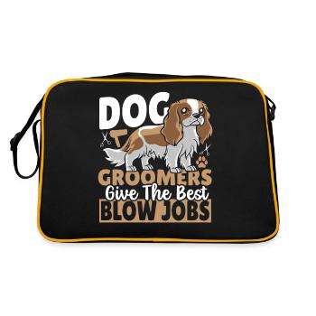 Toiletteurs pour chiens Toiletteurs pour chiens - Sac Retro - noir/or - Dos
