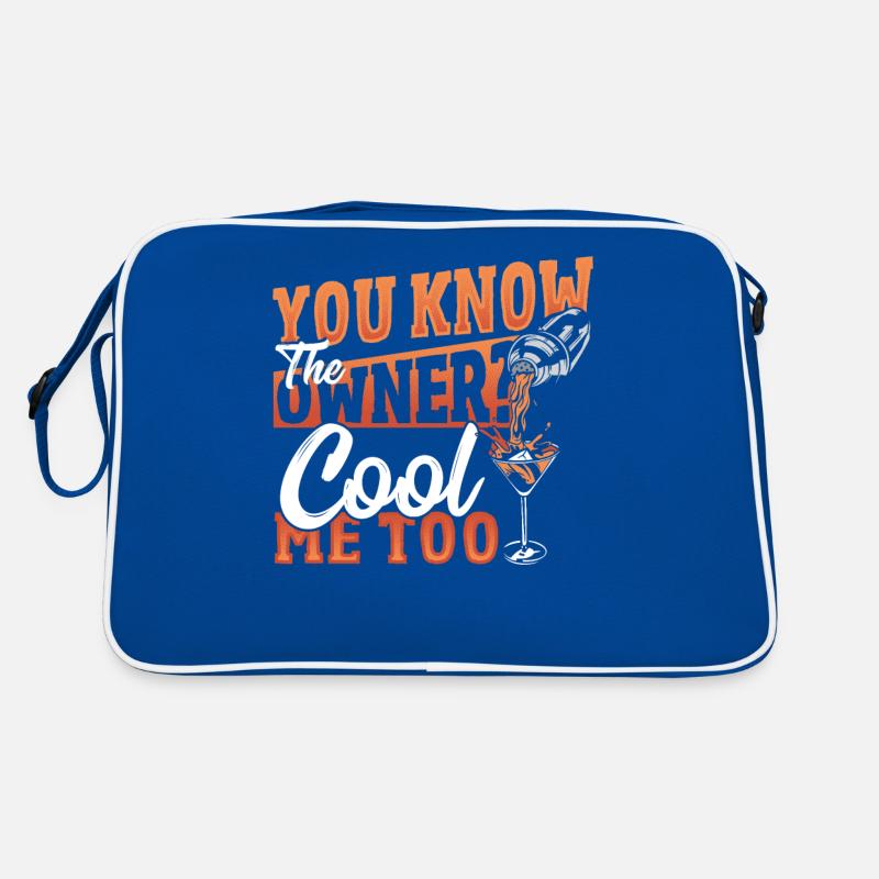 Vous connaissez le propriétaire? Barman Cool Me Too Sac Retro