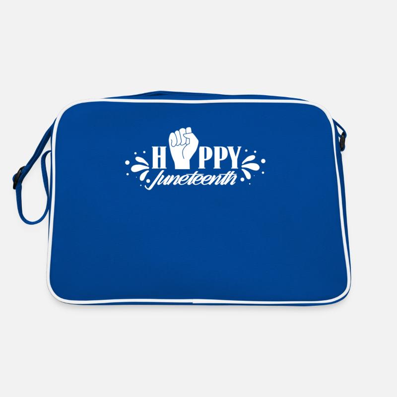 Fröhlicher Juneteenth African American Black 1865 Retro Tasche