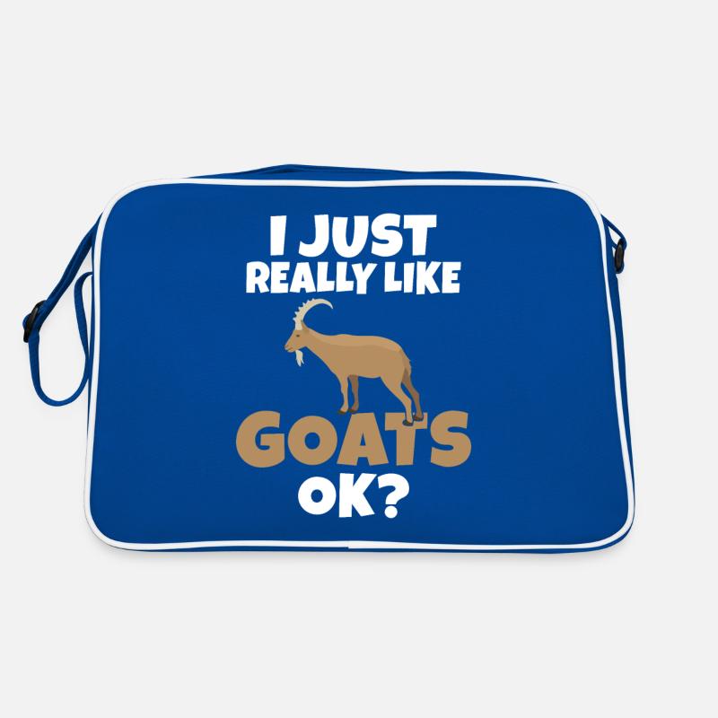 Goat Gift Goat Lover Gift Retro Bag