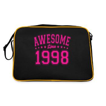 Génial depuis 1998 anniversaire 1998 millésime 1998 - Sac Retro - noir/or - Dos