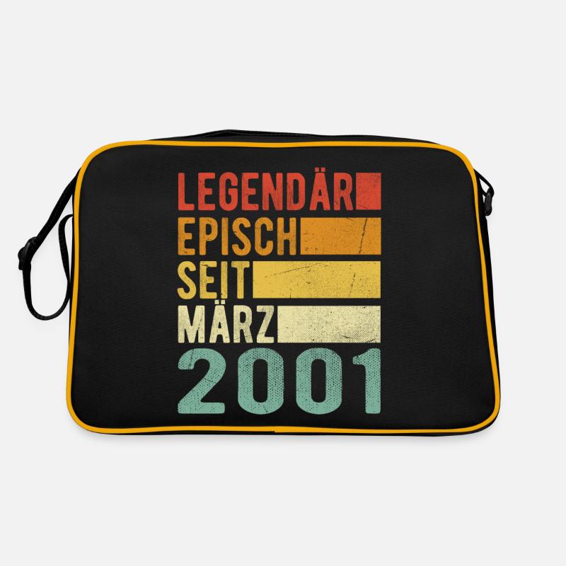Legendär seit März 2001 Retro Tasche