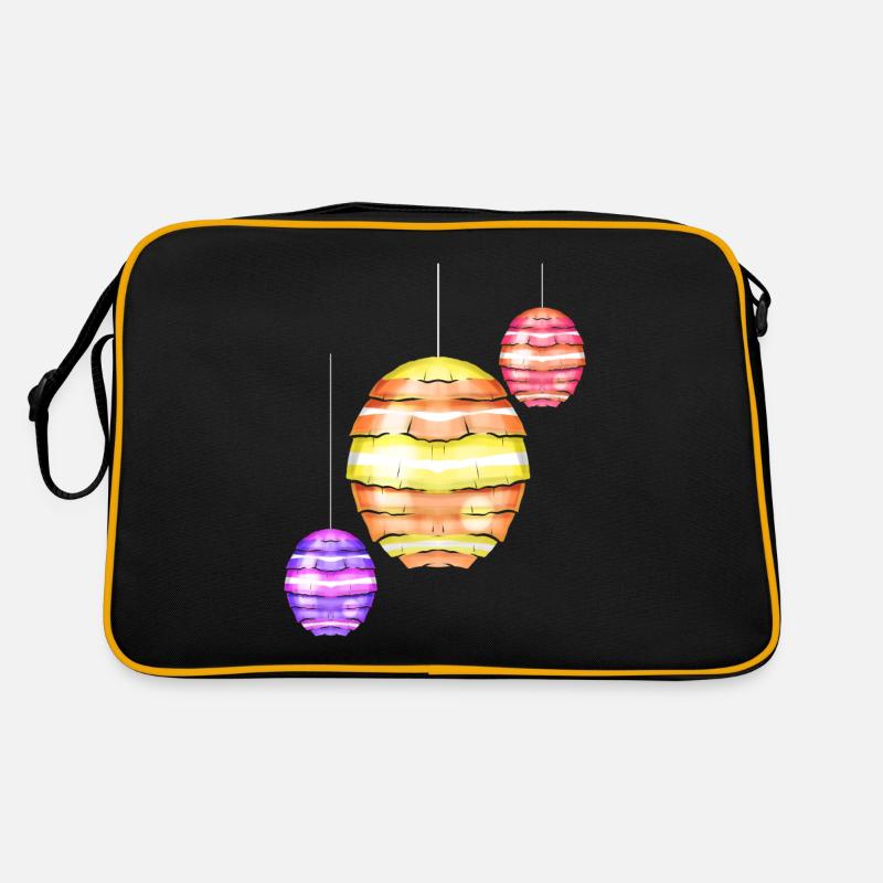 Egg Shaped Lanterns Easter Decoration For Easter Retro Tasche