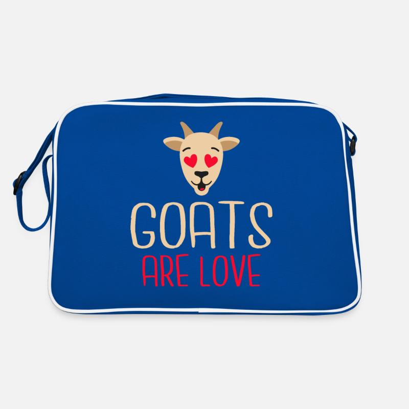 Goat Gift Goat Lover Gift Retro Bag