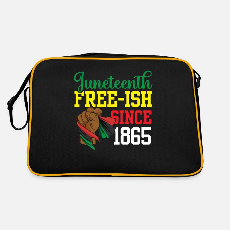 Juneteenth Free Ish Seit 1865 Black Afrika Retro Tasche