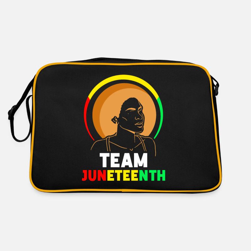 Team Juneteenth 1865 African American Black Retro Tasche