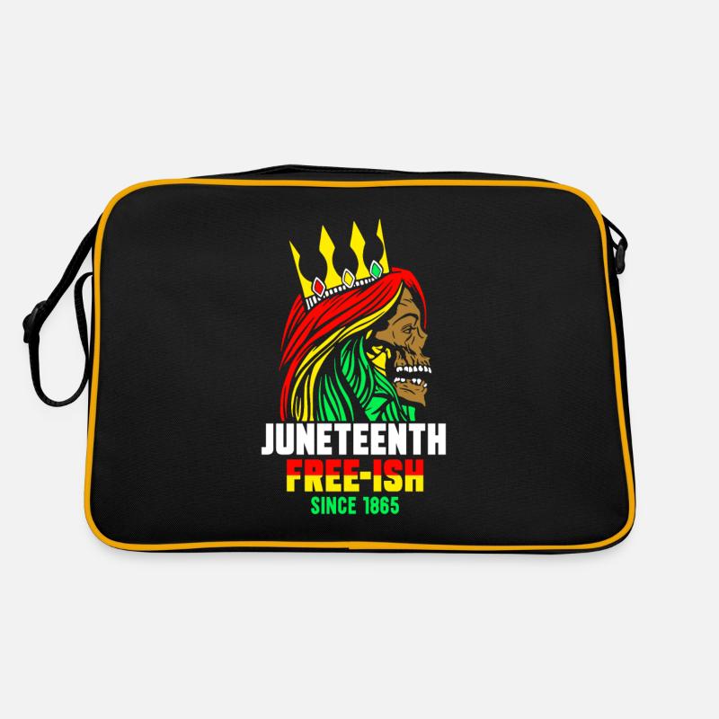 Juneteenth Free Ish since 1865 Black Africa Retro Bag