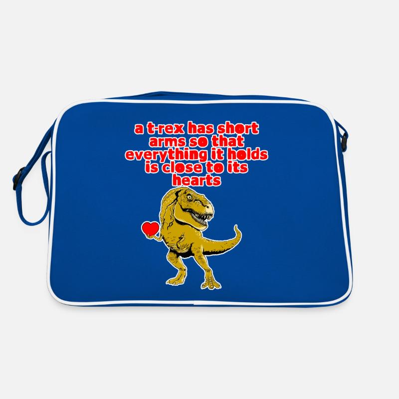 A TRex Has Short Arms Everything Is Close 4 Retro Tasche