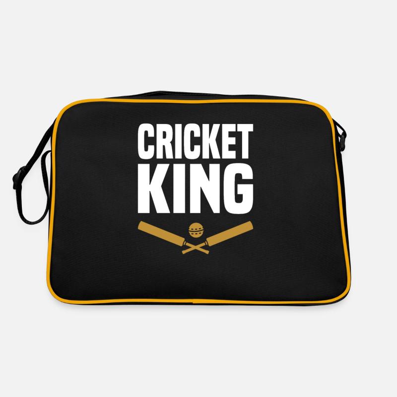 Sport des joueurs de cricket Sac Retro
