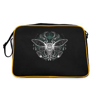 Cigale Cigale Couvain Insecte - Sac Retro - noir/or - Dos