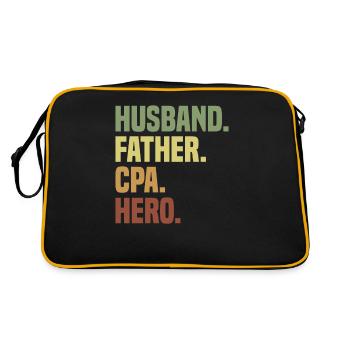 Cpa Accounting Exam Tax - Retro Bag - black/gold - Back