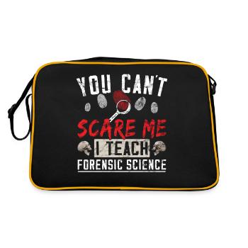 Forensic scientist Forensic scientist - Retro Bag - black/gold - Back