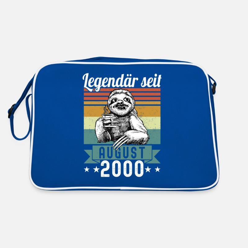 Faultier Legendär seit August 2000 Geburtstag Retro Tasche