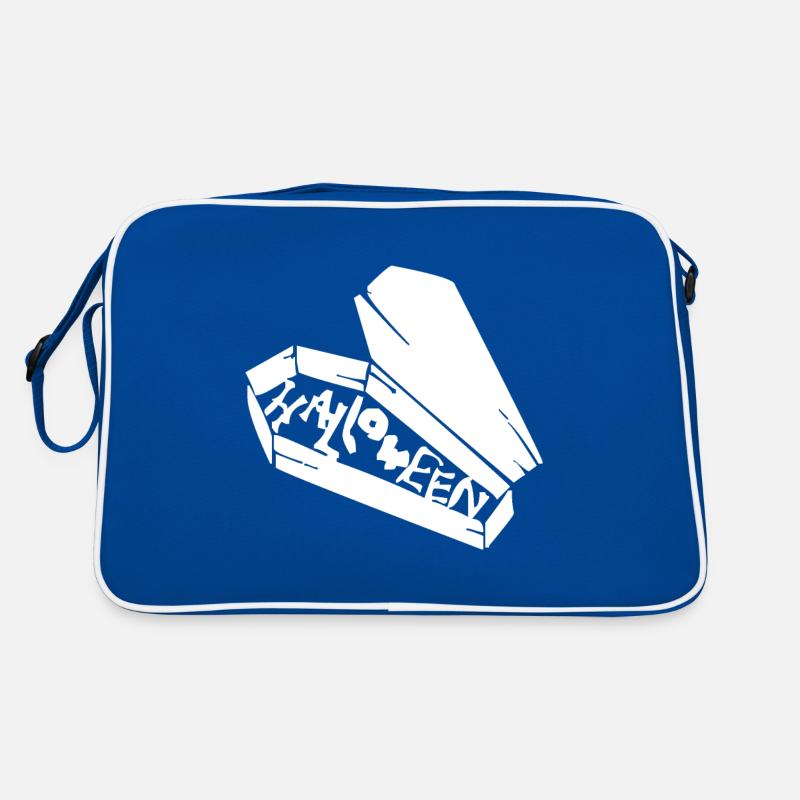 Halloween Horror Grusel Spruch Retro Tasche