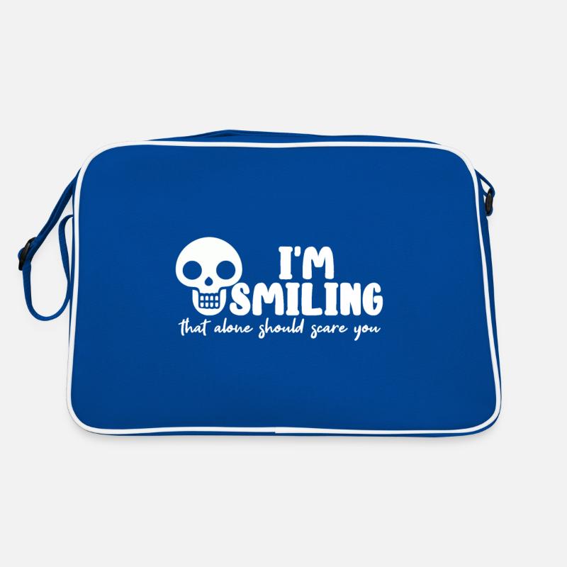 Halloween Horror Grusel Spruch Retro Tasche