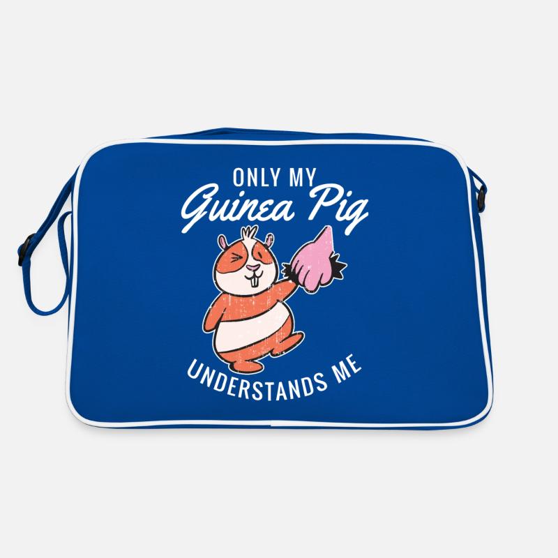 Cadeau mignon cochon d’Inde Sac Retro
