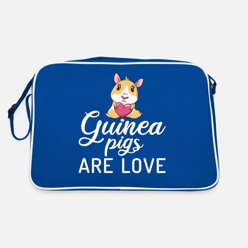 Cadeau mignon cochon d’Inde Sac Retro
