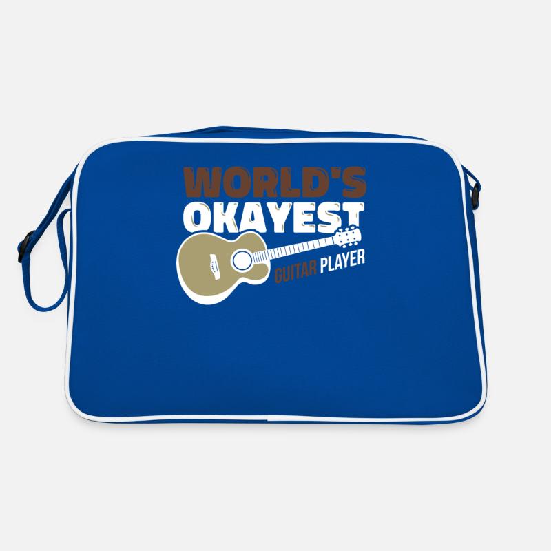 Guitariste Basse Musique Instrument de basse Sac Retro