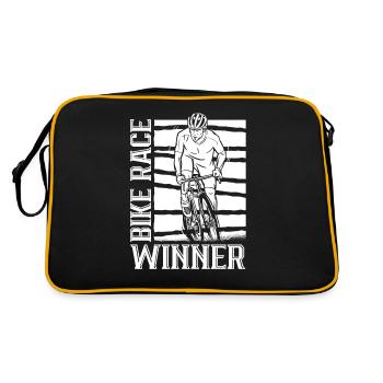 Vainqueur de la course cycliste Cyclistes Course cycliste - Sac Retro - noir/or - Dos
