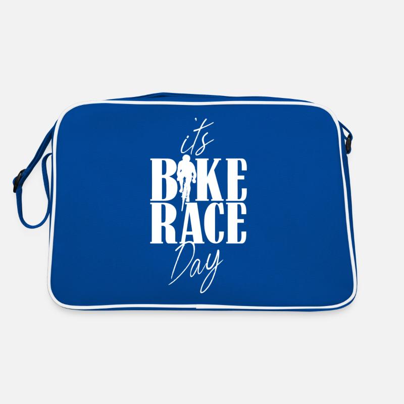 C’est le jour de la course cycliste vélo vélo de course vélo Sac Retro