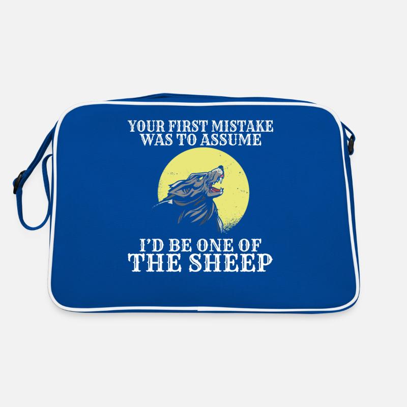 Wolf Gifts Wolf Lover Retro Bag