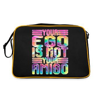 Your Ego Is Not Your Amigo 24 - Retro Bag - black/gold - Back