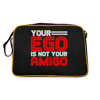 Your Ego Is Not Your Amigo 25 - Retro Bag - black/gold - Back