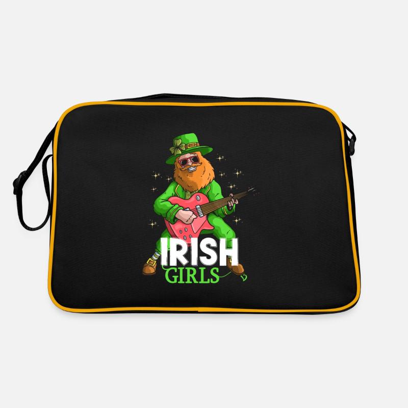 St Paddys St Patricksday St Patrick Day Retro Tasche