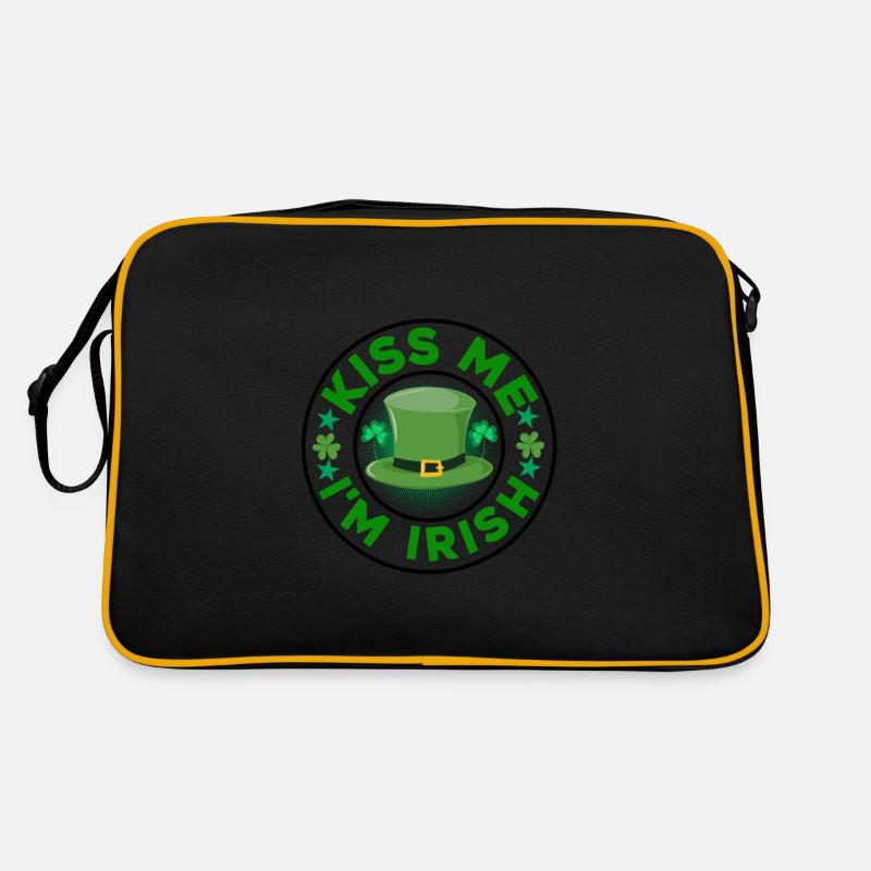 St Paddy's St Patricksday St Patrick Day Retro Bag