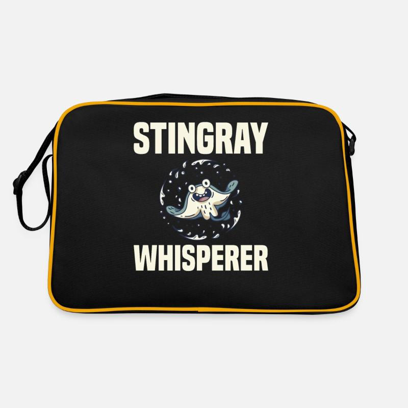 Stachelrochen Mantarochen Ozean Retro Tasche