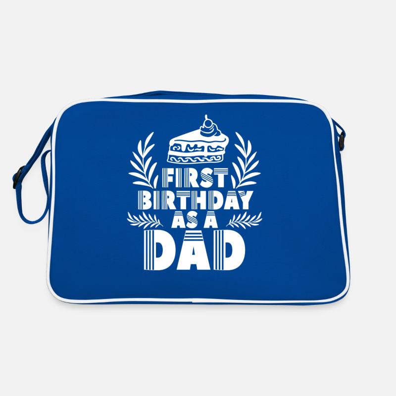 Erster Geburtstag Als Papa Papi Vater Party Retro Tasche